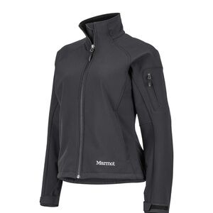 MARMOT Women’s Black Gravity Softshell Jacket Sz Medium